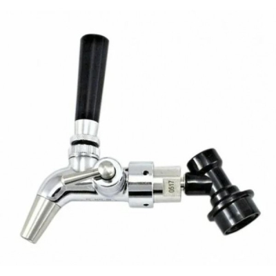 Муфта для соединения пивного крана с коннектором Ball Lock, резьба FFL 1/4″ × G 5/8 в Новосибирске